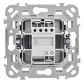 Переключатель одноклавишный ИЭК FLITE ВС61-1-0-ФлМА 10А мокрый асфальт