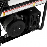 Генератор бензиновый Kranz KR8000EA, 8кВт 230В 25л IP23 коннектор автоматики, электростартер