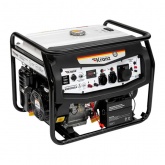 Генератор бензиновый Kranz KR8000EA, 8кВт 230В 25л IP23 коннектор автоматики, электростартер