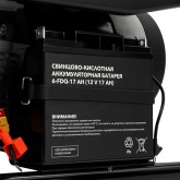 Генератор бензиновый Kranz KR8000EA, 8кВт 230В 25л IP23 коннектор автоматики, электростартер