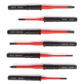 Набор диэлектрического инструмента КВТ НИИ-14 с трещоткой для работ под напряжением до 1000 В VDE