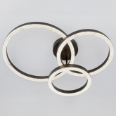 Светильник потолочный светодиодный ЭРА Модерн Bloom CLL-1 110W 3000-6500K RC черный с ДУ