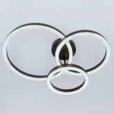 Светильник потолочный светодиодный ЭРА Модерн Bloom CLL-1 110W 3000-6500K RC черный с ДУ