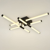 Светильник потолочный светодиодный ЭРА Модерн Fliss CLL-1 72W 3000-6500K RC черный с ДУ