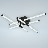 Светильник потолочный светодиодный ЭРА Модерн Fliss CLL-1 72W 3000-6500K RC черный с ДУ