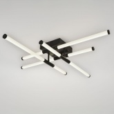 Светильник потолочный светодиодный ЭРА Модерн Fliss CLL-1 72W 3000-6500K RC черный с ДУ