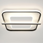 Светильник потолочный светодиодный ЭРА Модерн Franco CLL-1 107W 3000-6500K RC черный с ДУ