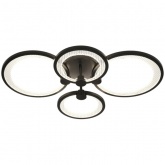 Светильник потолочный светодиодный ЭРА Модерн Odry CLL-1 78W 3000-6500K RC черный с ДУ