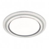 Светильник потолочный светодиодный ЭРА SPB-6 Sunny 86W 3000-6500K RC белый-серый с ДУ