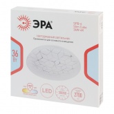 Светильник потолочный светодиодный ЭРА SPB-6 Slim Cube 36W 4000K белый без ДУ