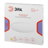 Светильник потолочный светодиодный ЭРА Классик SPB-6 Slim Base 70W 5000K белый без ДУ