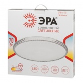 Светильник потолочный светодиодный ЭРА Классик SPB-6 Brilliance 70W 5000K без ДУ
