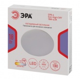 Светильник потолочный светодиодный ЭРА SPB-6 Slim Night SKY 18W 6500K белый без ДУ