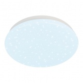 Светильник потолочный светодиодный ЭРА SPB-6 Slim Night SKY 24W 6500K белый без ДУ