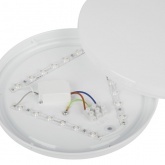 Светильник потолочный светодиодный ЭРА SPB-6 Slim Night SKY 24W 4000K белый без ДУ