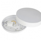 Светильник потолочный светодиодный ЭРА SPB-6 Relict 22 20W 4000K опал белый без ДУ