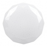 Светильник потолочный светодиодный ЭРА SPB-6 Slim Sparkle 18W 4000K белый без ДУ