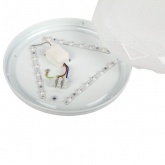 Светильник потолочный светодиодный ЭРА SPB-6 Slim Sparkle 24W 6500K белый без ДУ