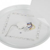 Светильник потолочный светодиодный ЭРА SPB-6 Slim Sparkle 36W 4000K белый без ДУ