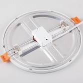 Светодиодный светильник Feron AL508 встроенный монтажный диаметр d50-90mm 6W 4000K белый