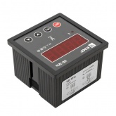 Вольтметр цифровой на панель EKF однофазный 1-500В АС 0,5 в коротком корпусе 72х72х65мм