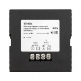 Вольтметр цифровой на панель EKF однофазный 1-500В АС 0,5 в коротком корпусе 96х96х65мм