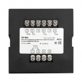 Вольтметр цифровой на панель EKF трехфазный 30-500В АС 0,5 в коротком корпусе 96х96х65мм