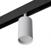 Трековый светильник Feron AL116 под лампу GU10 230V белый, магнитный