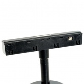 Трековый светильник Feron AL116 под лампу GU10 230V черный, магнитный