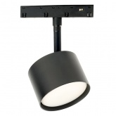 Трековый светильник Feron AL119 под лампу GX53 230V черный, магнитный