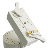 Трековый светодиодный светильник ONE AL141 10W 4000K 800Lm 35° белый на однофазный шинопровод