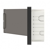 Щиток встраиваемый DKC FRAME 12 модулей с тонированной дверцей с шиной IP40 черный