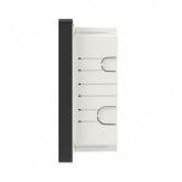 Щиток встраиваемый DKC FRAME 18 модулей с тонированной дверцей с шиной IP40 черный