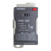 Блок распределительный DKC 1П 500А плоский 24x8 мм, 2x35 мм2, 5x16 мм2, 4х10 мм2  винтовой зажим