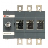 Рубильник EKF PROxima TwinBlock 315A 4P без рукоятки управления (выключатель нагрузки)