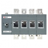 Рубильник EKF PROxima TwinBlock 630A 4P реверсивный без рукоятки управления (выключатель нагрузки)