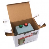 Пускатель в корпусе EKF КМЭ 9А 230В с РТЭ 2.5-4А и индикатором IP65