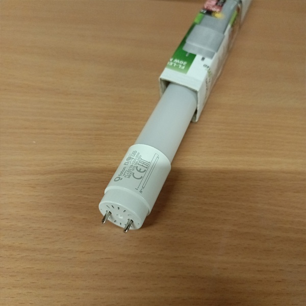 Светодиодная линейная лампа для мясных витрин FL-LED T8 MEAT, с цоколем G13, мощностью 20 Ватт фото 1