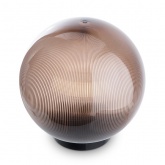 Светильник садово-парковый Оптима Feron НТУ 02-60-255 60W 230V E27 IP44 призма дымчатый шар ПМАА