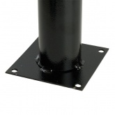 Опора металлическая для серии Оптима Feron h600мм d60мм, черный, ОМ 0.6