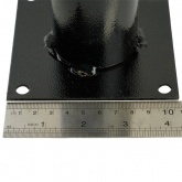 Опора металлическая для серии Оптима Feron h1800мм d60мм, черный, ОМ 1,8