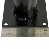 Опора металлическая для серии Оптима Feron h60мм d60мм, черный, ОМ 0,06