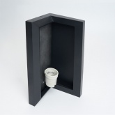 Светильник садово-парковый Мельбурн Feron DH501 15W E27 230V IP54 черный на стену