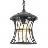 Светильник садово-парковый Feron PL525 серии Мадрид на цепочке 60W E27 230V, черный