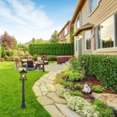 Светильник садово-парковый Feron PL526 серии Мадрид 60W E27 230V, столб черный