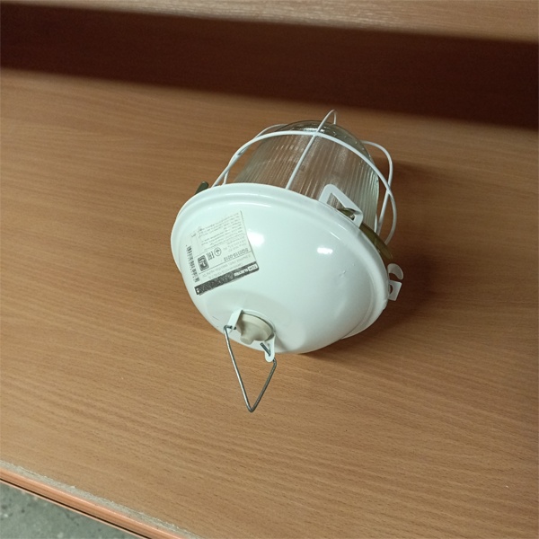 Сигнальный подвесной светильник НСП 02-100 ТДМ, под лампу с цоколем E27 макс. мощностью 60 Ватт, с решеткой фото 3