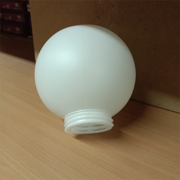 Плафон-шар для корпуса НСП, НББ диаметром 200 мм, цвет белый фото 2