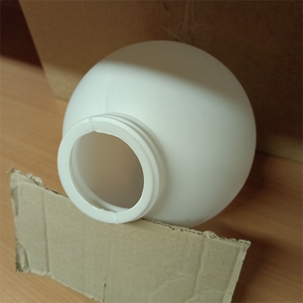 Плафон-шар для корпуса НСП, НББ диаметром 200 мм, цвет белый фото 3