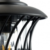 Светильник садово-парковый Feron PL520 60W E27 230V, черный