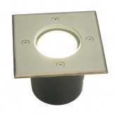 Светильник тротуарный/грунтовый Feron SP3733 IP65 квадрат, с LED лампой MR16 7W 4000K 230V GU5.3